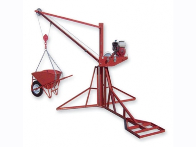 LONCIN 6,5Hp Γερανάκι οικοδομικό με συρματόσχοινο 65m